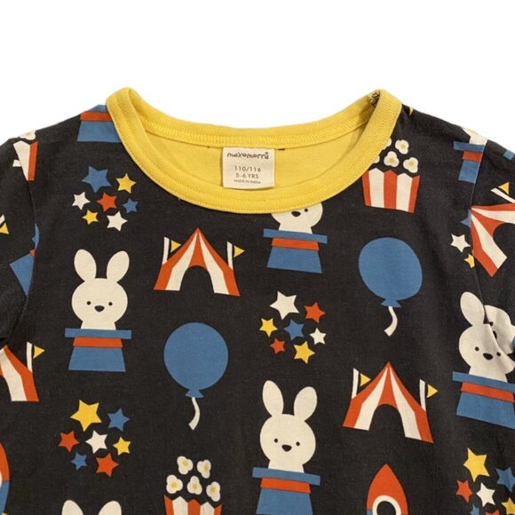 Maxomorra Sz 110/116 (5-6Y) Balloon Fun Park Dress - Picture 4 of 5